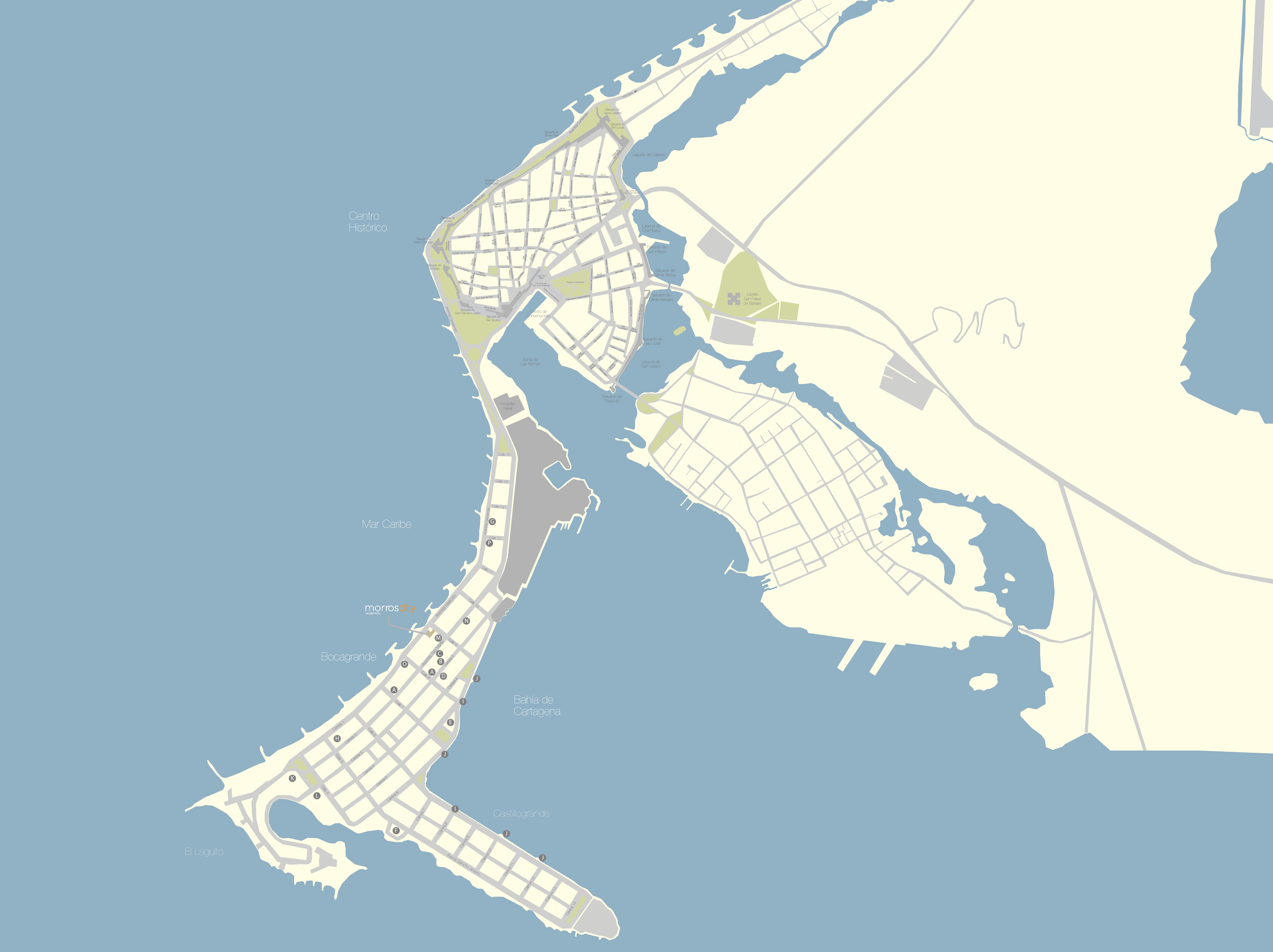 Mapa Ubicación Morroscity